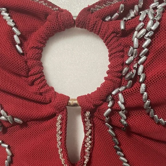 Attitudes by Debra Red Dress - Picture 15 of 16